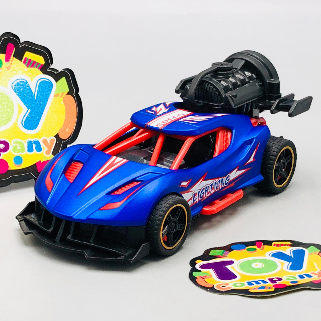 Mini ABS Pullback Car With Smoke - 1Pc