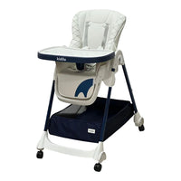 Thumbnail for Kidilo Portable High Dinning Chair For Kids - White