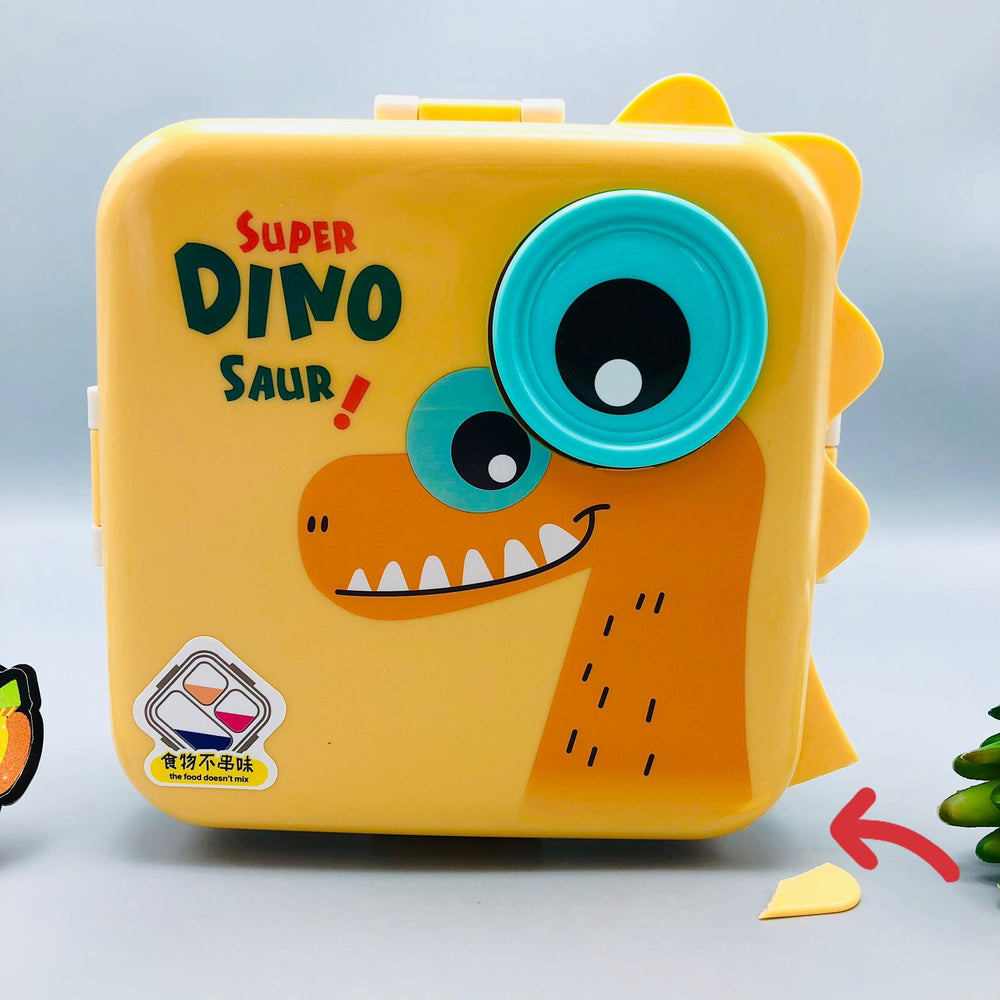 Dino Eye Stainless Steel Lunch Box - Minor Fault