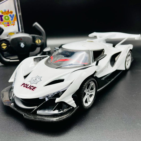 Top Speed R/C Sports Police Car