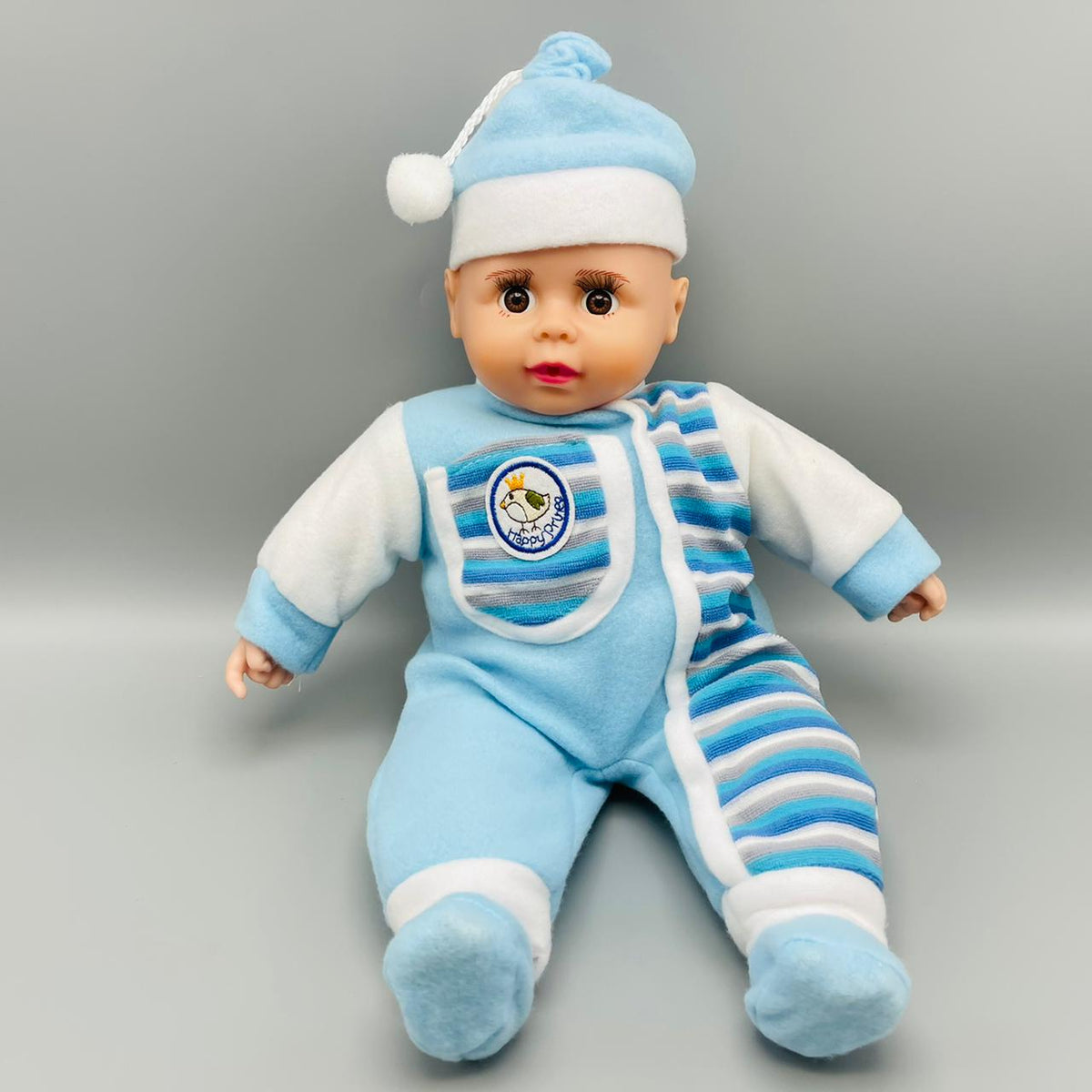 Stuffed Baby Boy with Feeder