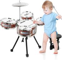 63cm Kids Music Jazz Drums With Instruments