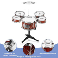 63cm Kids Music Jazz Drums With Instruments