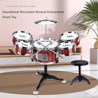 63cm Kids Music Jazz Drums With Instruments