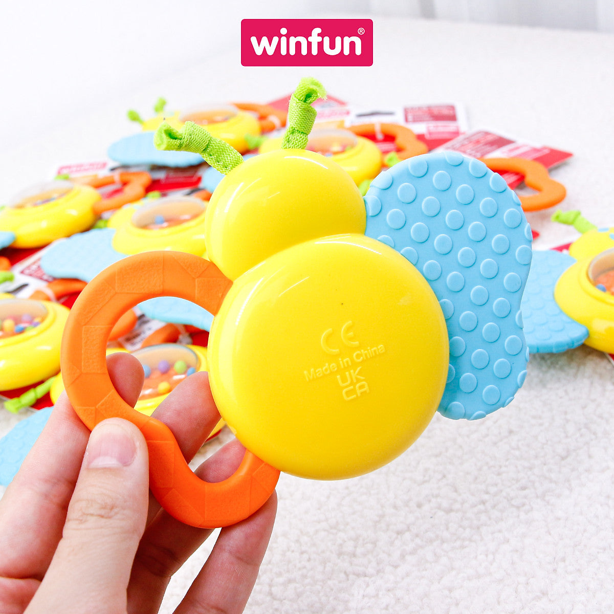 WinFun Baby's Butterfly Rattle