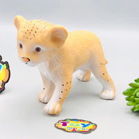 1Pc Premium Lion Cub Animal Figure Toy