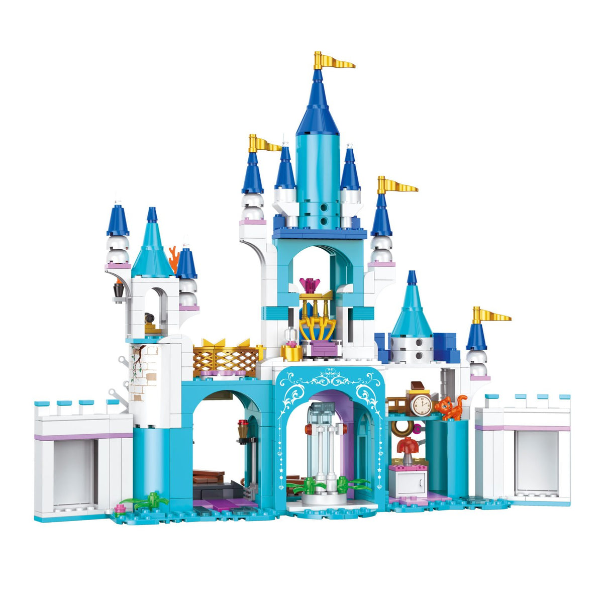 644pcs Princess Fairytale Dream Castle Building Block