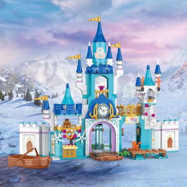 644pcs Princess Fairytale Dream Castle Building Block