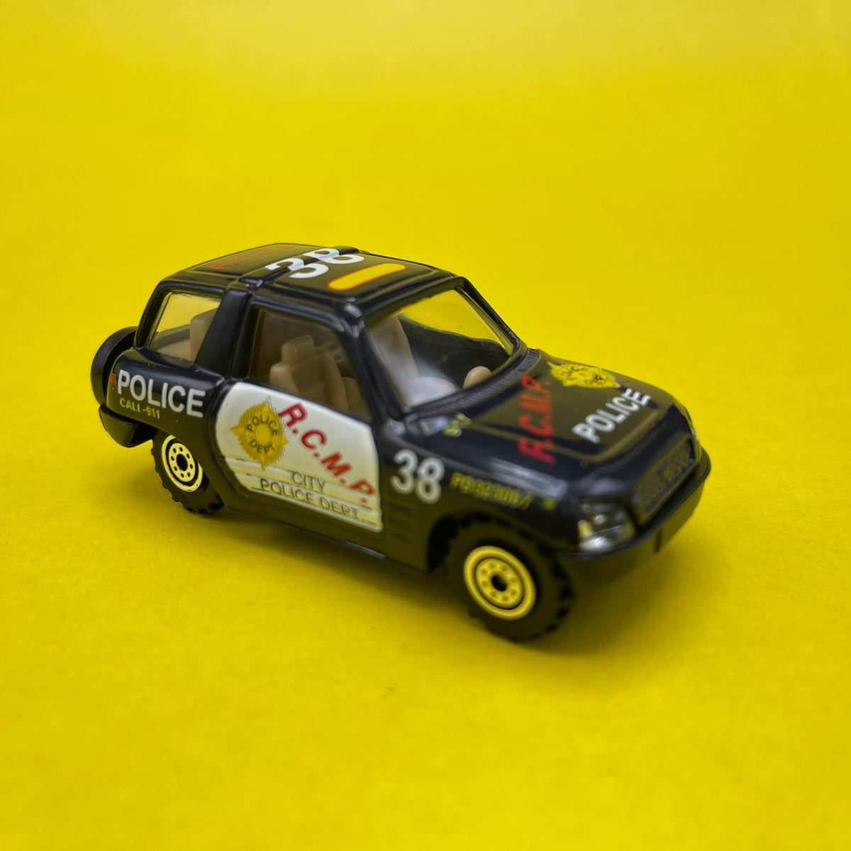Street Machine Set of Police Force Vehicles