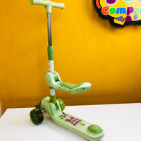 Green Bunny Height Adjustable Kids Scooter - Major Fault