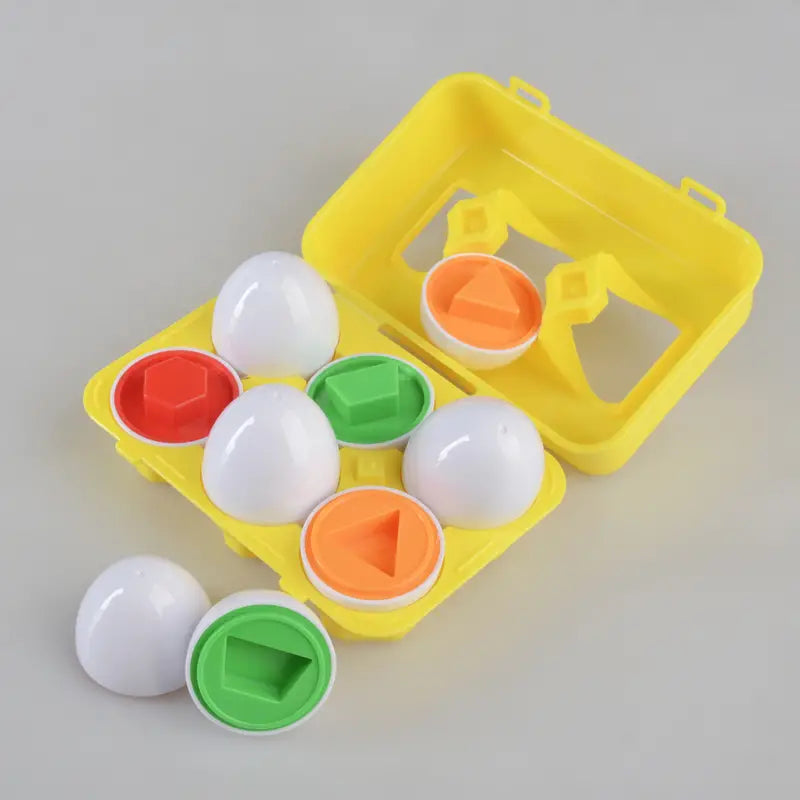 6Pcs Match Smart Egg Puzzle Toy