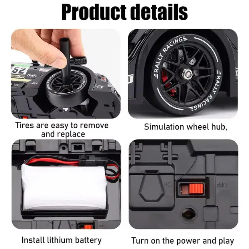 2.4GHz RC BMW Drifting Car With Lights