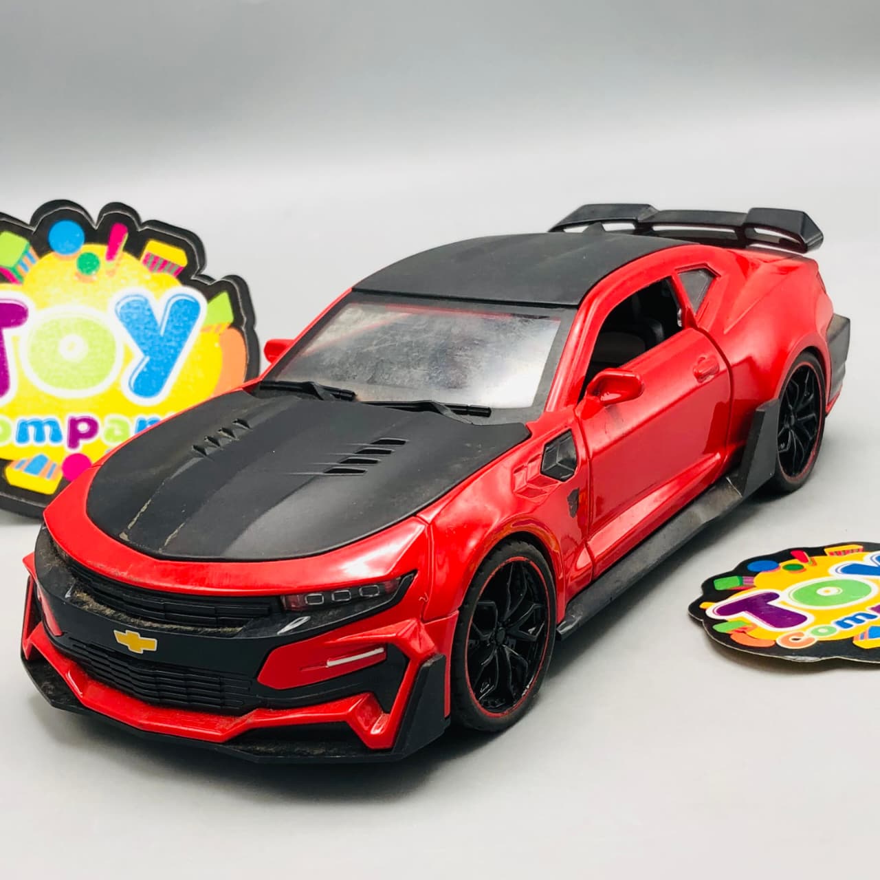 1:24 Diecast Chevrolet Camaro Model Car Red - Minor Fault