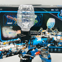 Electric M416 Gel Blaster Gun With Colorful Light Silencer