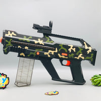 Rechargeable Super Shell Throw Soft Bullet Shooting Gun