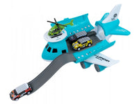 ABS Inertial Aircraft Toy With 4Pcs Vehicles