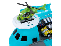 ABS Inertial Aircraft Toy With 4Pcs Vehicles