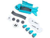 ABS Inertial Aircraft Toy With 4Pcs Vehicles
