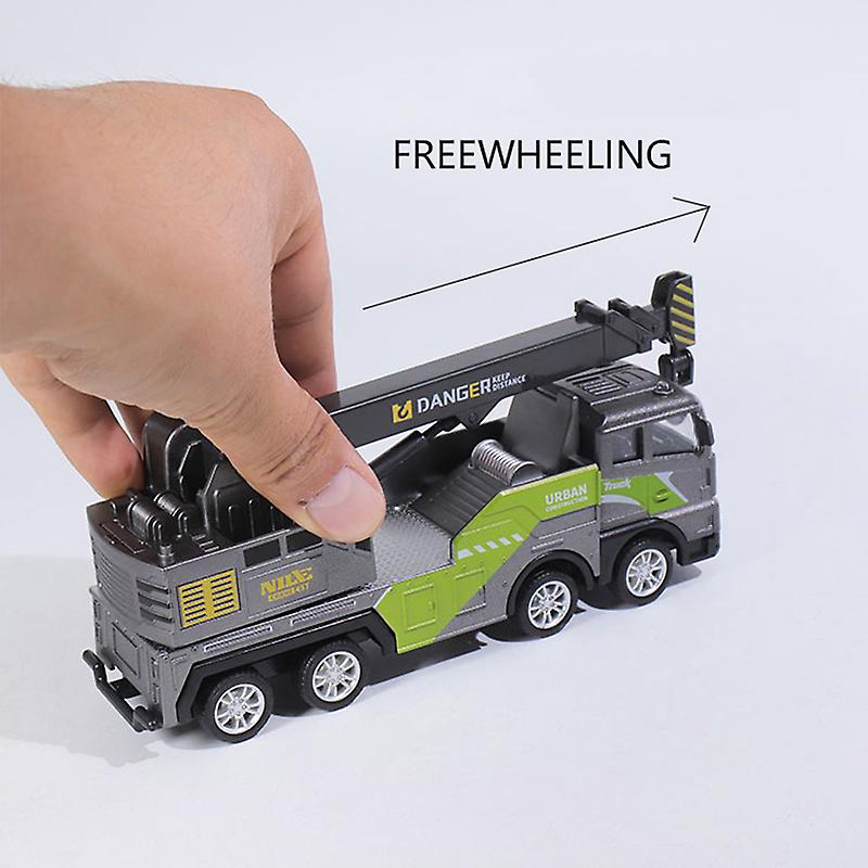 1Pc Alloy Engineering Truck Model  - Assortment