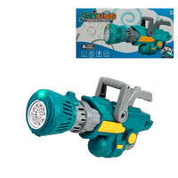 Electric Gatling Colorful Bubble Gun