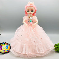 Thumbnail for 11* Inches Fairy Dress Barbie Doll With Light & Music