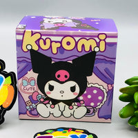 Kuromi Themed Kids Stainless Steel Frame Watch