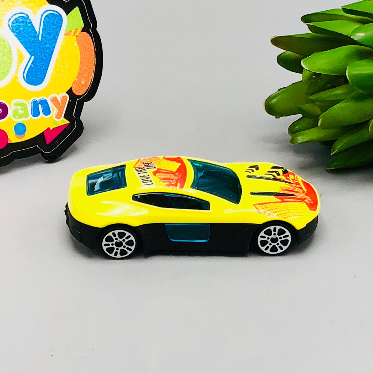 Diecast 300Kmh Inertial Power Cars - 6Pcs