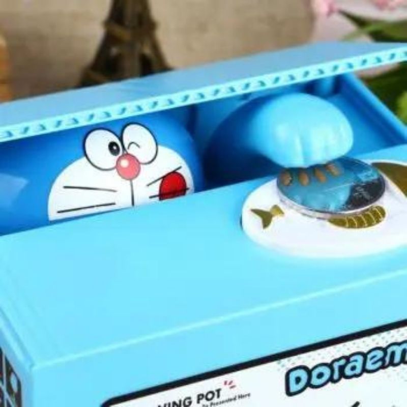 Doraemon Money Box Coin Saving Pot