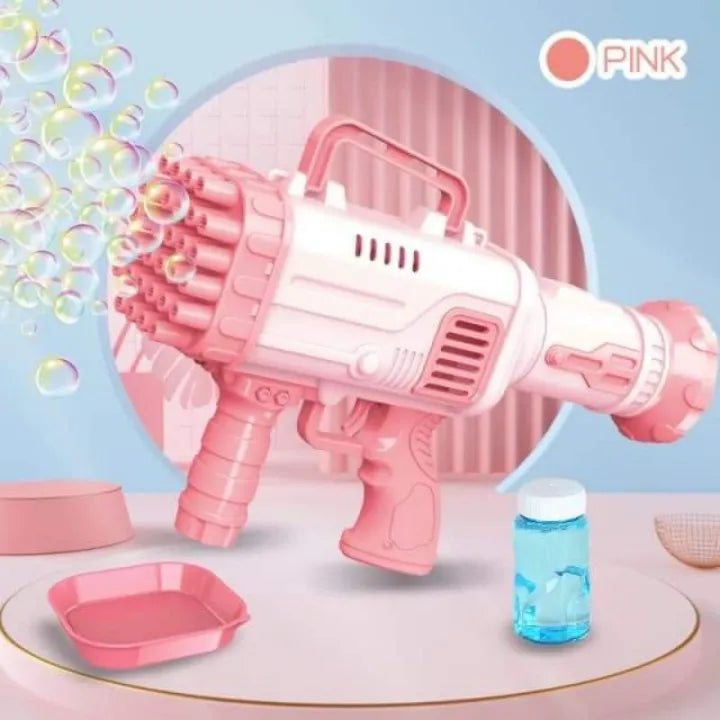 32 Holes Bazooka Colorful Bubble Gun