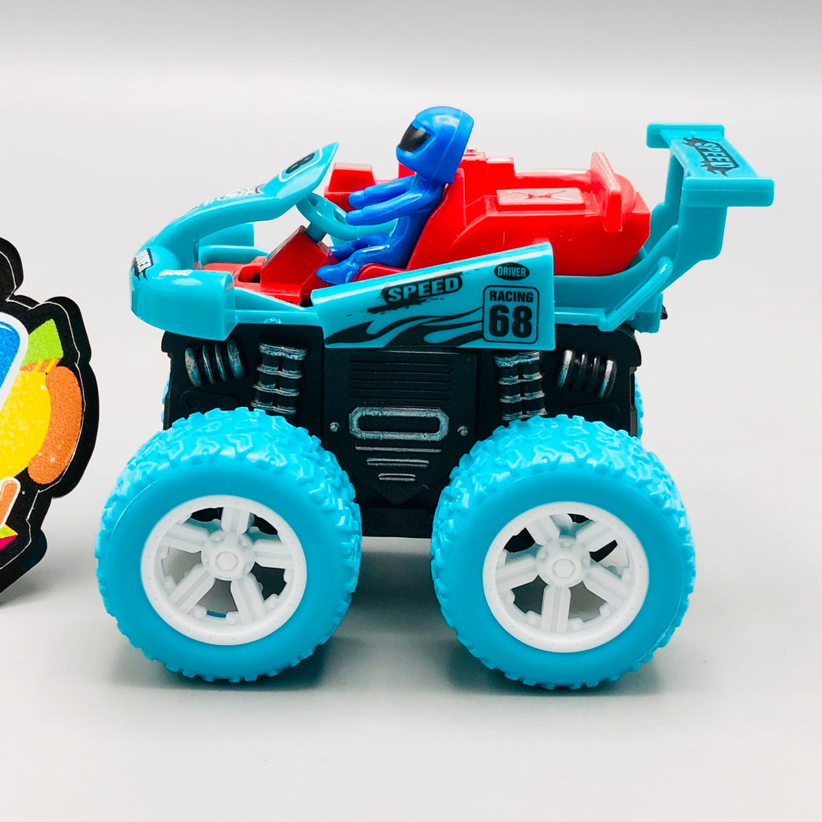 1Pc Inertial 4WD Stunt Car Toy