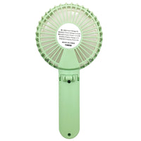 Rotate-able Electric Charging Handheld Fan With Lights