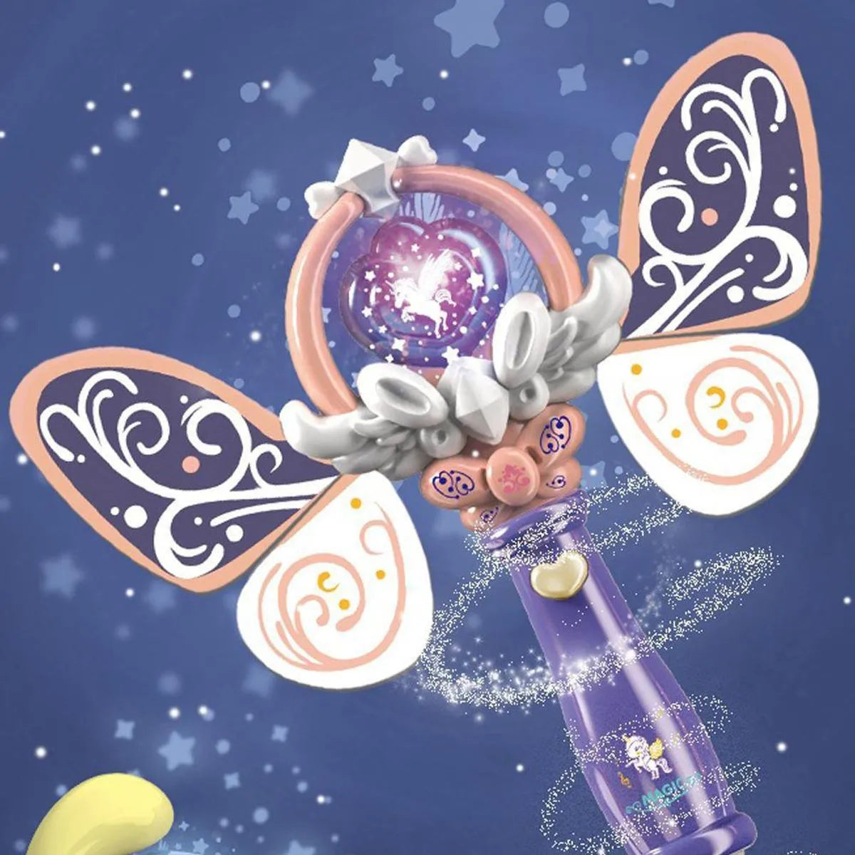 Butterfly Style Fairy Flash Magic Wand