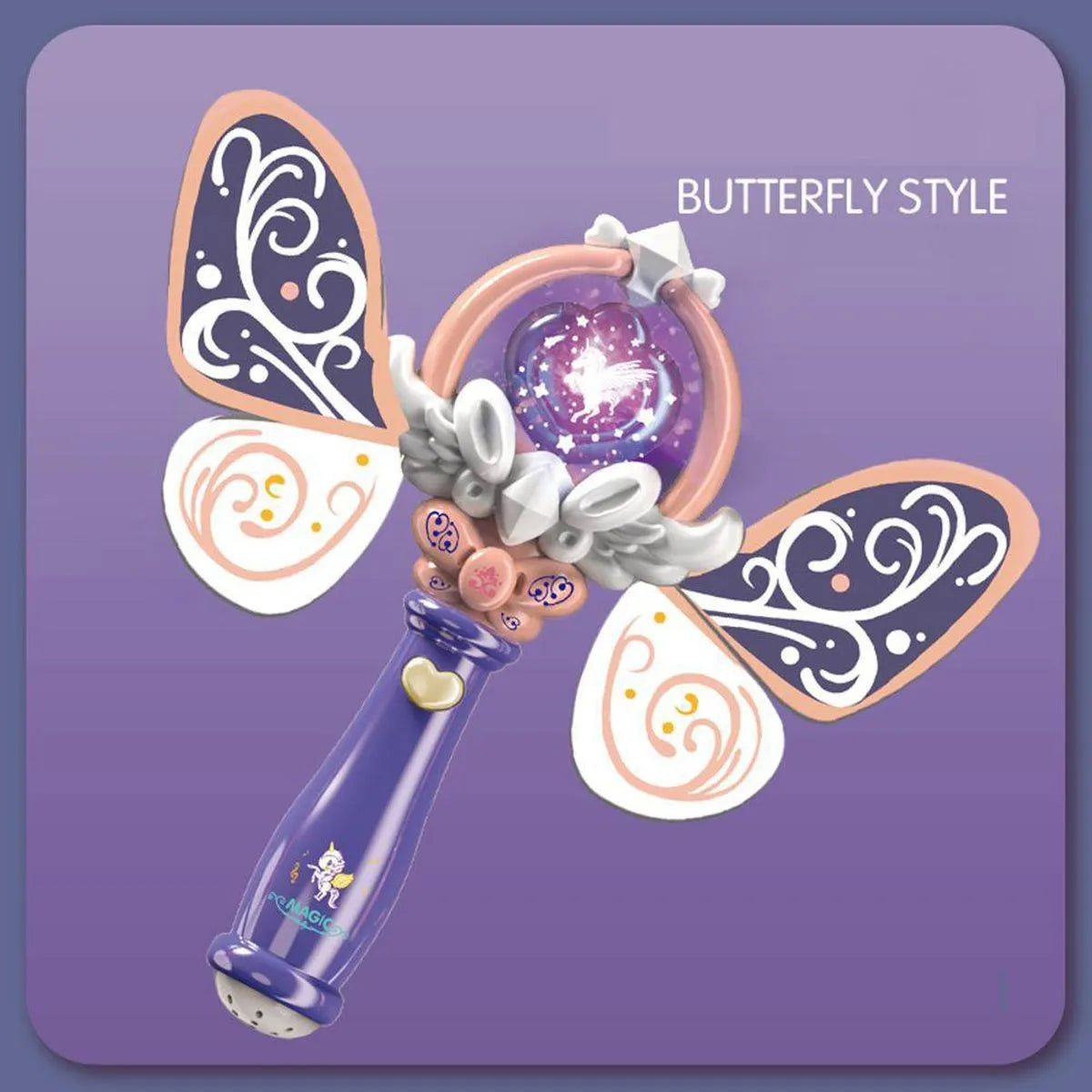 Butterfly Style Fairy Flash Magic Wand