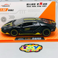 1:32 Diecast Lamborghini Centenario With Acrylic Display Box - Black