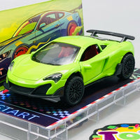 1:64 Diecast McLaren With Acrylic Display Box - Green