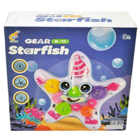 Transparent Gear Starfish Bump & Go Toy