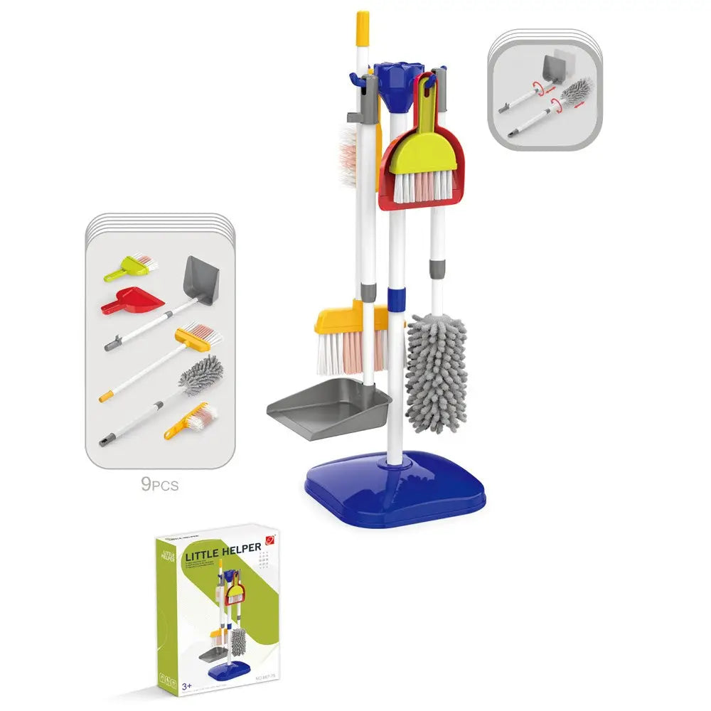 9Pcs Kids Little Helper Cleaning Set