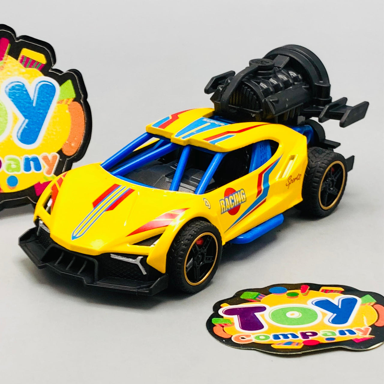 Mini ABS Pullback Car With Smoke - 1Pc