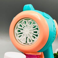 Electric Funny Bubble Gun Machine