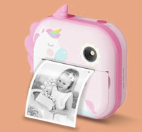 Kids Cute Unicorn Themed Instant Print Camera