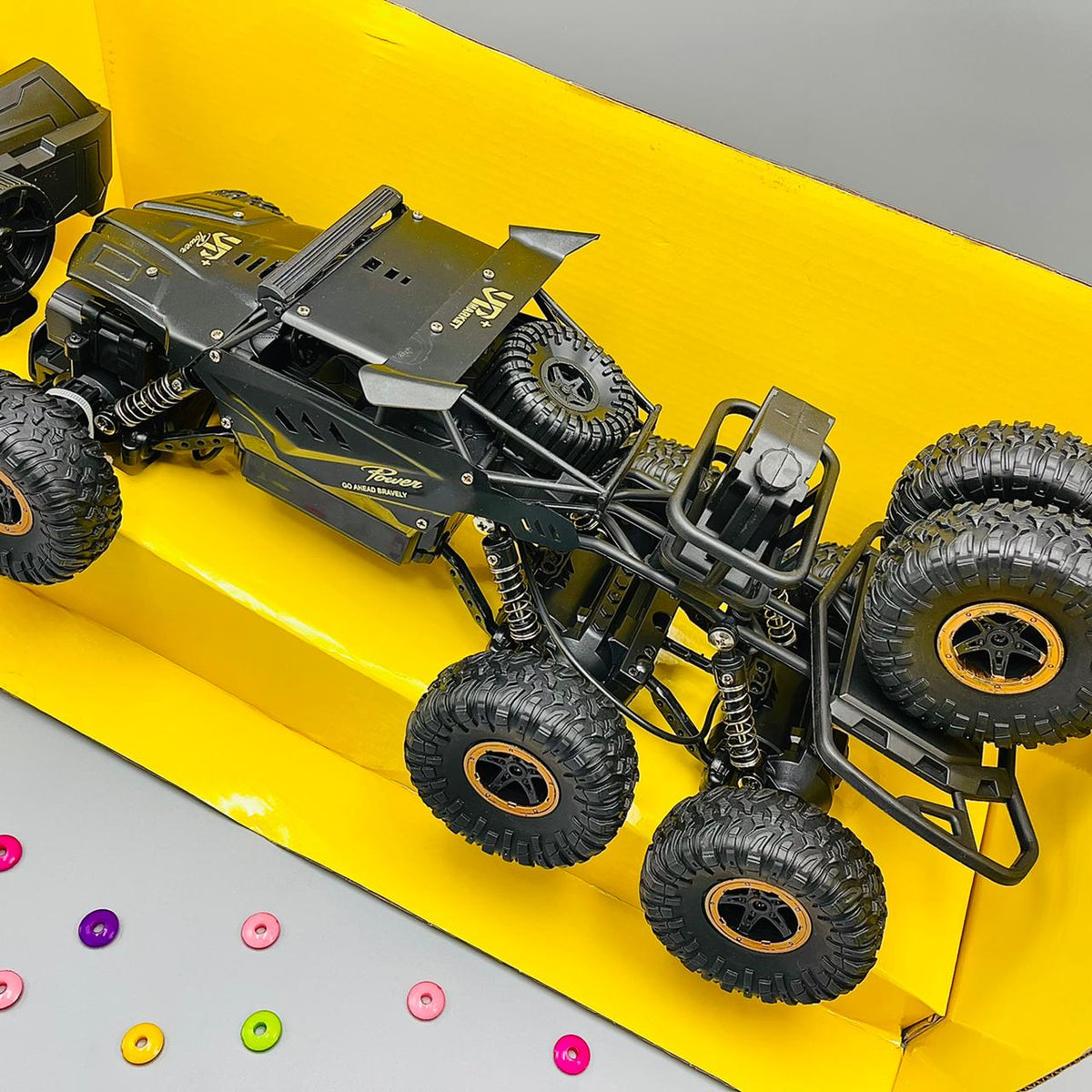 2.4 GHZ RC Metal Body Rock Crawler - 1:10 Scale