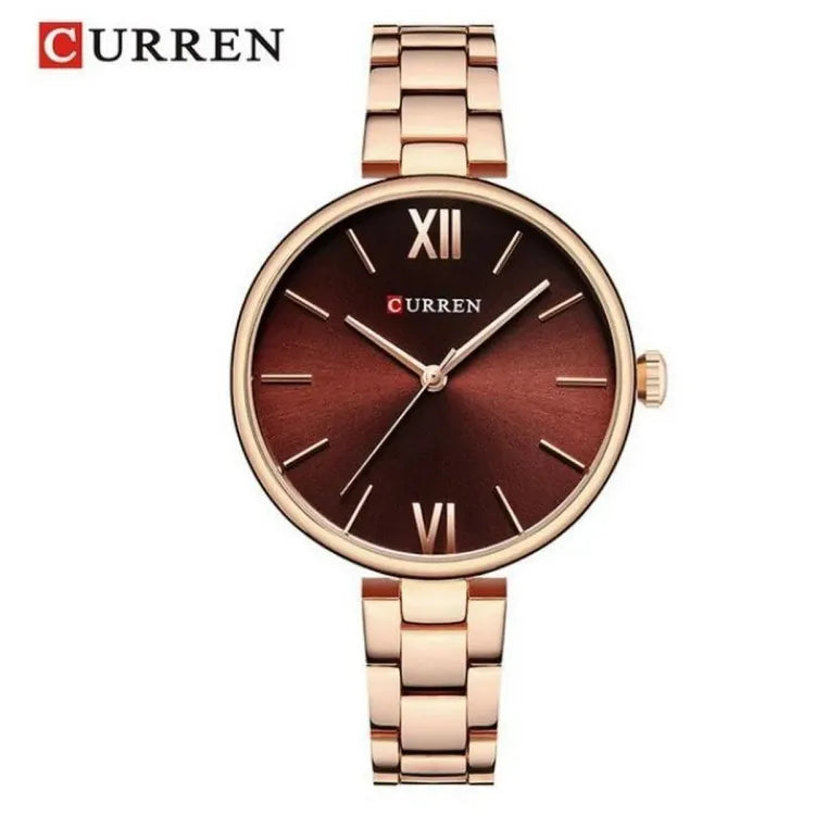 CURREN Blanche Luxury Stainless Steel Wrist Watch - Copy