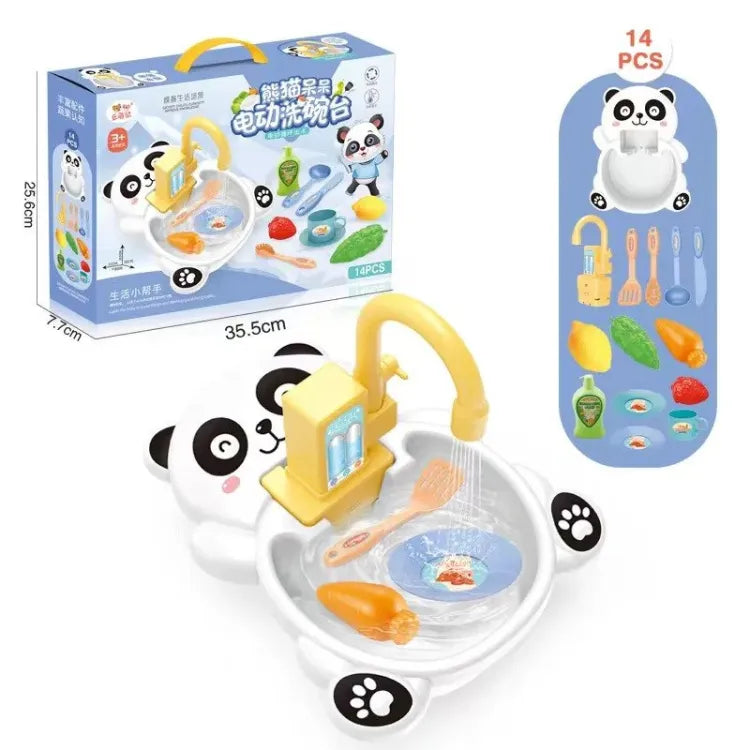14Pcs Electric Circulation Water Panda Kitchen Sink
