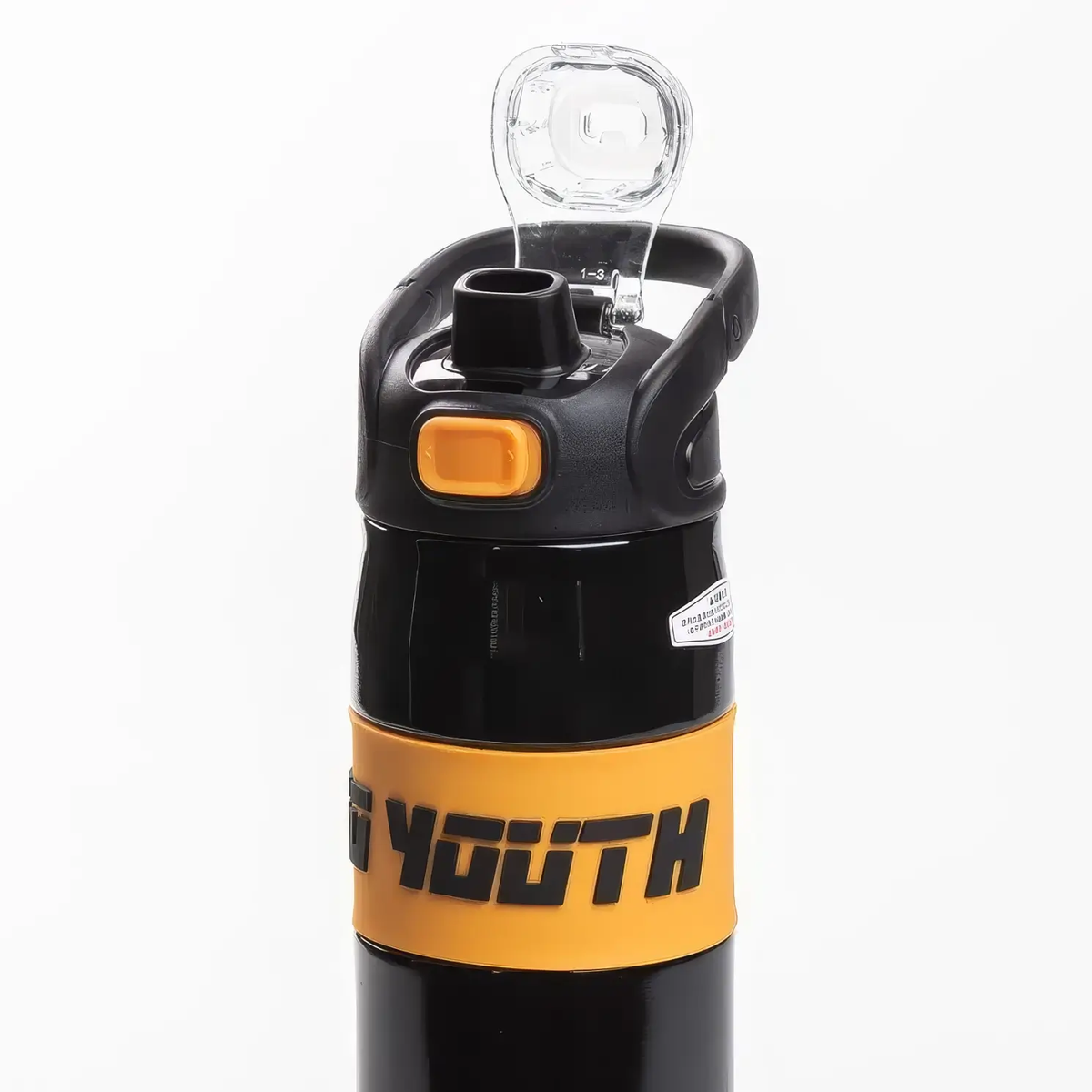 680ml Stainless Steel Sports Expert Water Bottle - Black