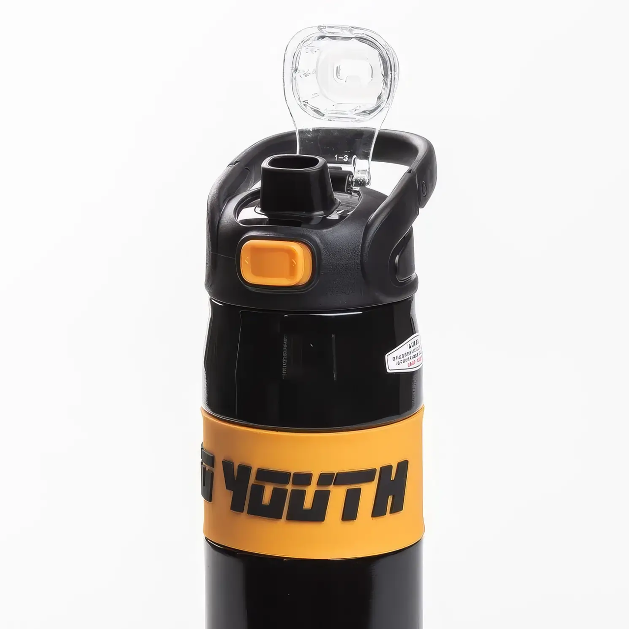 680ml Stainless Steel Sports Expert Water Bottle - Black