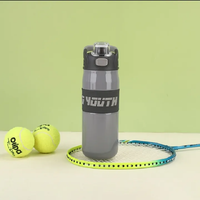 680ml Stainless Steel Sports Expert Water Bottle - Grey