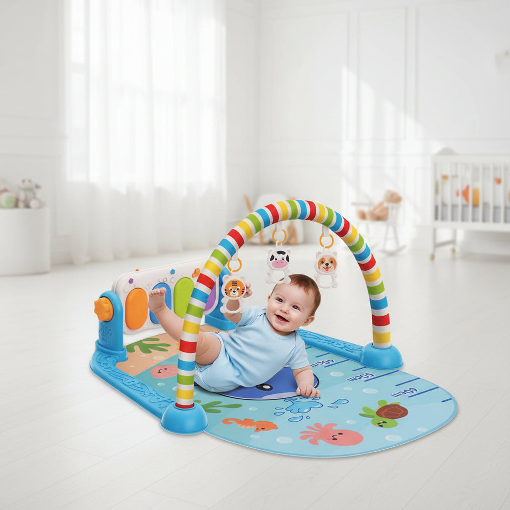 Ocean Themed Baby Musical Piano Play Gym