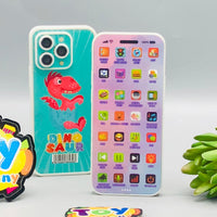1Pc Kids Cartoon Themed Musical Mobile Phone - Assortment