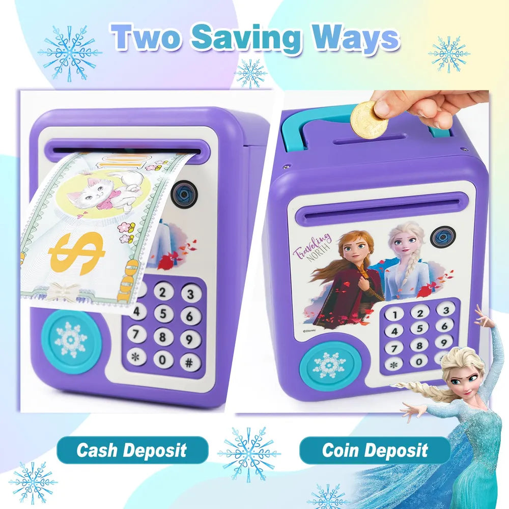 Frozen Face Recognition & Password Unlock Piggy Bank