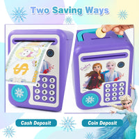 Frozen Face Recognition & Password Unlock Piggy Bank